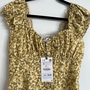 NWT Zara dress off the shoulder